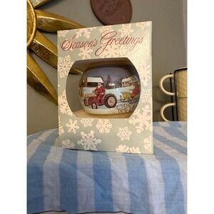 Ford Model BN "N" Tractor Toy Commemorative Christmas Ornament; Ford Collectible
